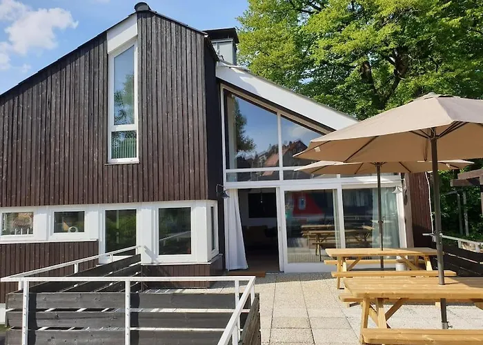 度假居 16 Personen Harzhaus Fuer Gruppen In *